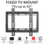 Jessia Symple Stuff Single Screen Wall Mount