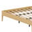Contemporary Low-Profile Bed Base Featuring Durable Foundation and Hassle-Free Setup-15927578