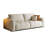 White 100% Polyester Modular Sofa Cushion Couch-109043415