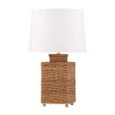 31.75" Brown Table Lamp