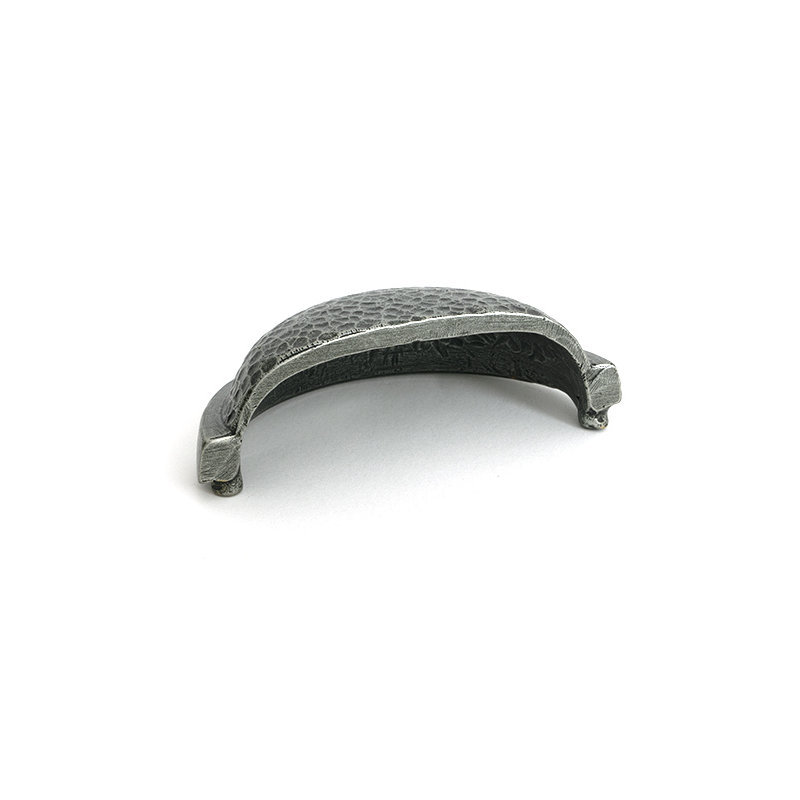 3 cm centre Cup Pull, Pewter Patina