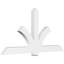 Support pour pignon en PVC Redmond-44774333-44774156