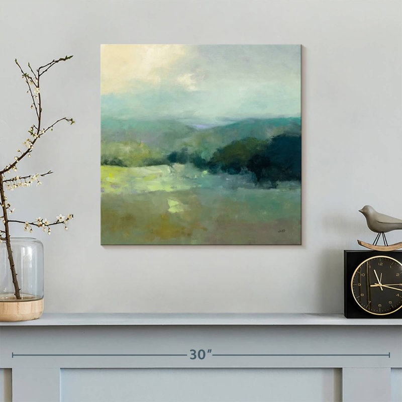 Misty Valley, 16" H x 16" W