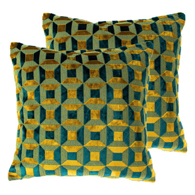 Geometric Square Scatter Cushion