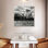Alvord Snowy Teton Mountains BW