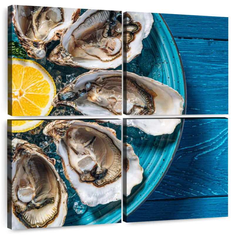 Yarlin Lemon Oyster Meal, 26" H x 26" W