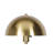 Vega Dome Floor Lamp - Brushed Gold-419497362