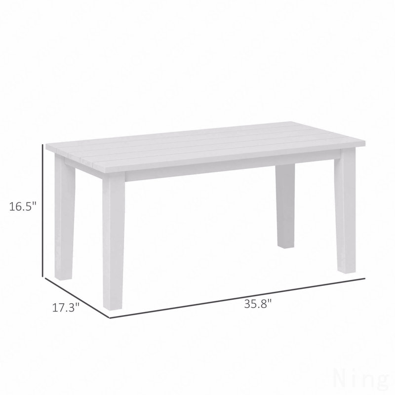 Outdoor Table,Rectangle Outdoor Coffee Table