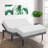 Adjustable Massaging Queen Bed with Memory Mattress, Electric Dual Massage - USB, Under Bed Light, Zero Gravity, App Control, Head and Foot Incline, Reclining Base