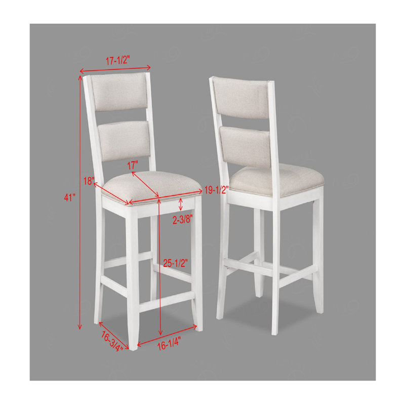 Ensemble de salle à manger 6 pièces à hauteur de comptoir avec table rectangulaire pour bouteilles de vin et chaises de revêtement