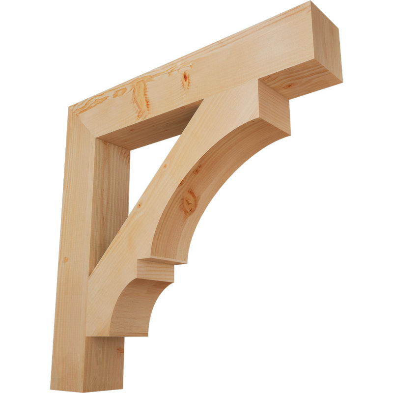 Support de bloc Balboa, Sapin de Douglas lisse, L 5 1/2 po x P 36 po x H 36 po