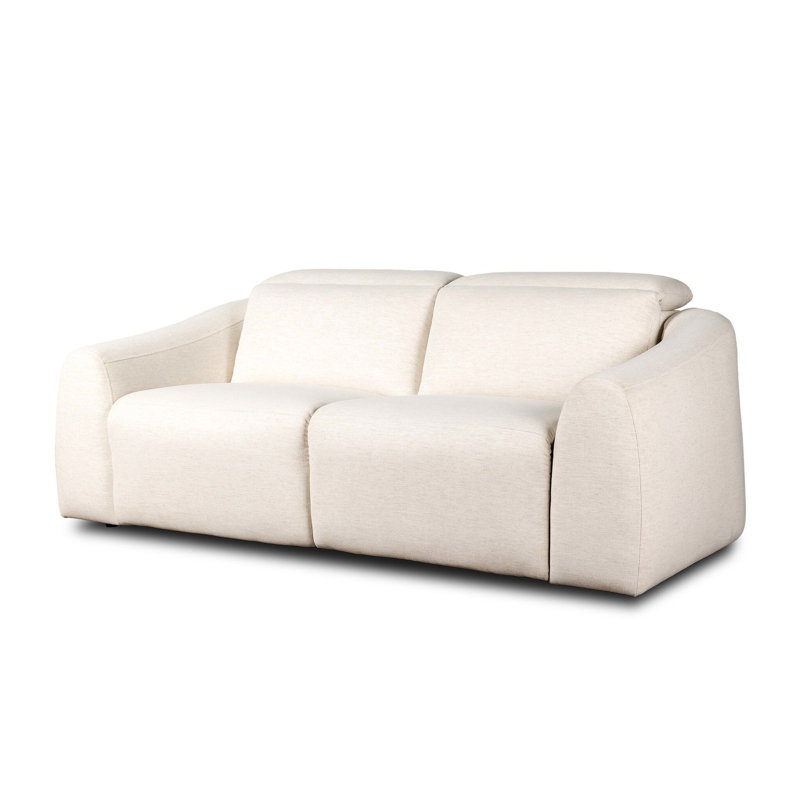 Alondra Sofa, Crypton Nomad Snow Polyester Blend