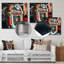 Blue Soundtrack Symphony Jukebox Melody - Jukeboxes, art mural en métal-617045552