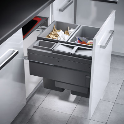 Odour Seal Pull Out Rubbish Bin