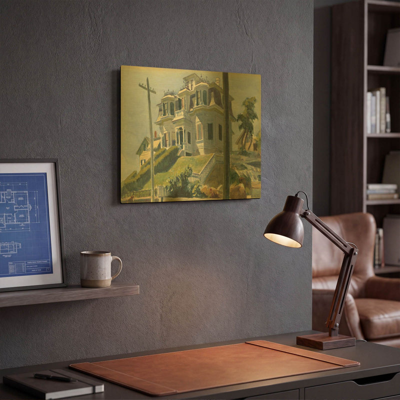 'Haskell' By Edward Hopper Metal Wall Art, 12" H x 16" W