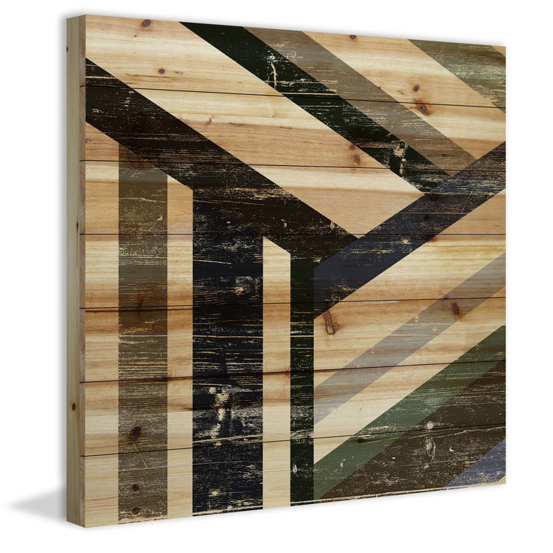 « trois méthodes » d’impression sur bois, H 32 po x l 32 po