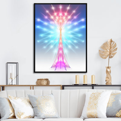 Expansion of Consciousness Abstract Light - formes abstraites, art mural sur toile