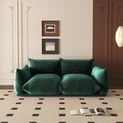 Causeuse modulaire en tissu 2 places Minarik