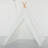 Play Tent SISTICKER 120'' W x 120'' D Indoor / Outdoor Cotton Triangular Play Tent