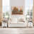 Adaija 18"W Nightstand with Charging Station, Farmhouse End Table with 2 Drawers & Open Storage-725115242