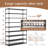 Octavla 40 Pair Stackable Shoe Rack