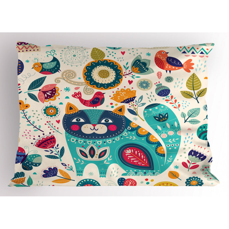 Spring Polyester Sham Set, Twin