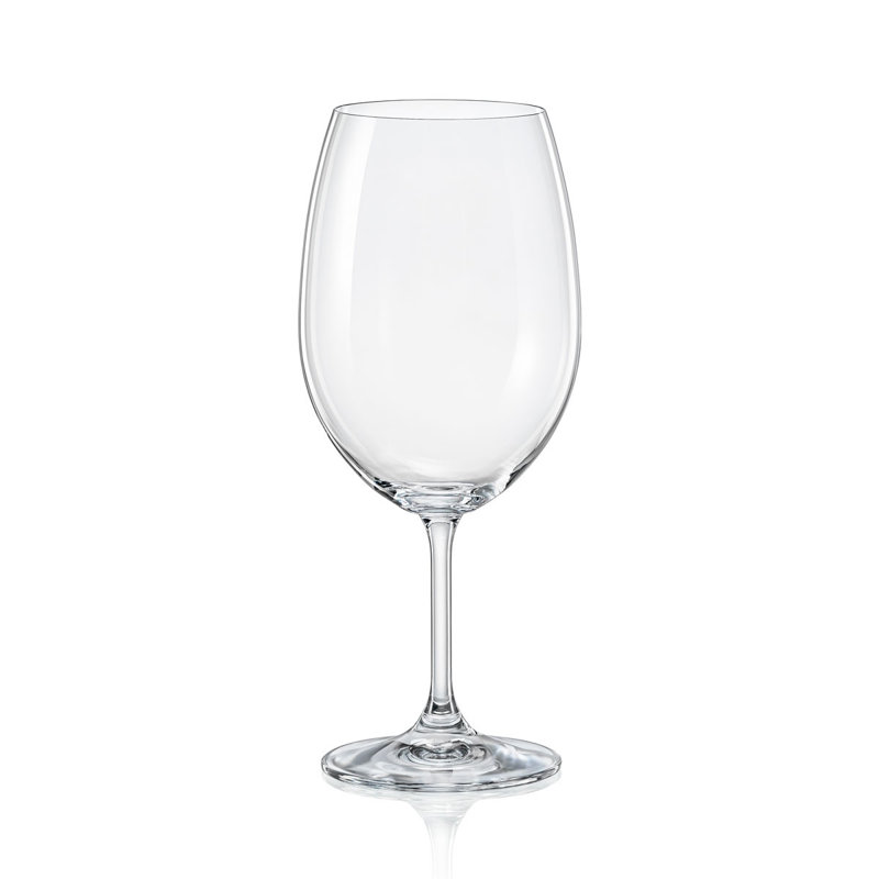 Lara Crystal Red Wine Glass Set