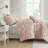 Bailey Diamond Pucker Woven Wrinkle Resistant Comforter Set-110406108-110406110