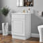 20" Single Bathroom Vanity With Ceramic Top-474542495