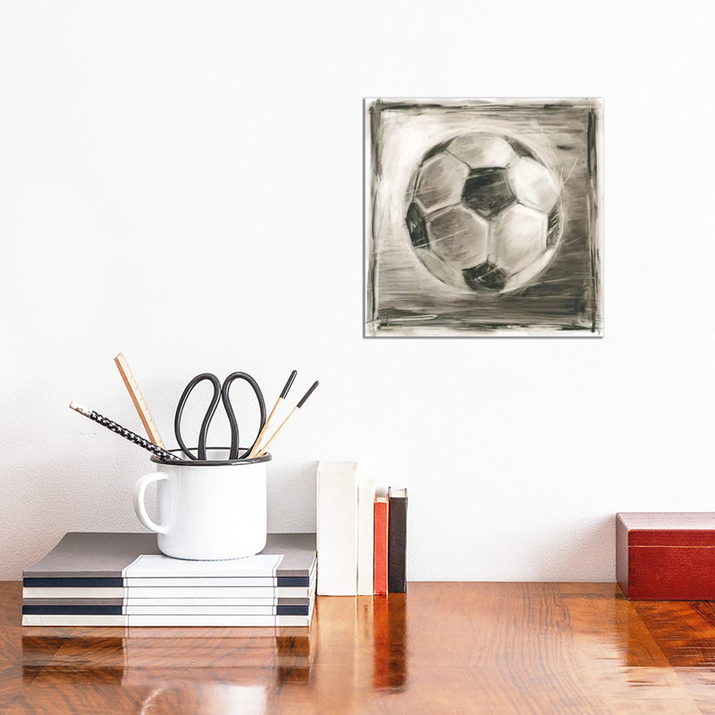 Vintage Varsity IV by Ethan Harper - Wrapped Canvas Print, 30.48 cm H x 30.48 cm W
