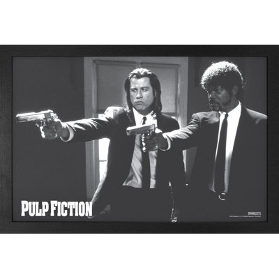 Pulp Fiction - The Hitmen 11 x 17, impression encadrée