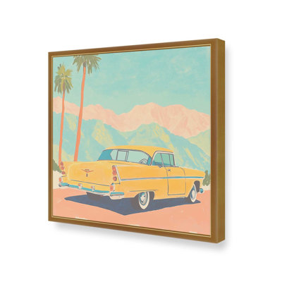 Cadillac on Sunset I by Walker Noble Art Print