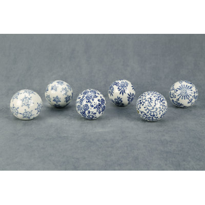 Gomidas Decorative Balls Sculpture 6-Piece Set