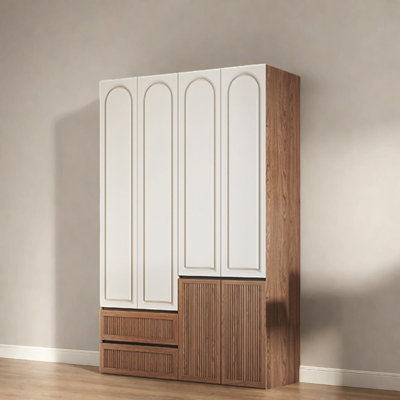 Vintage Style Flat Open Wardrobe