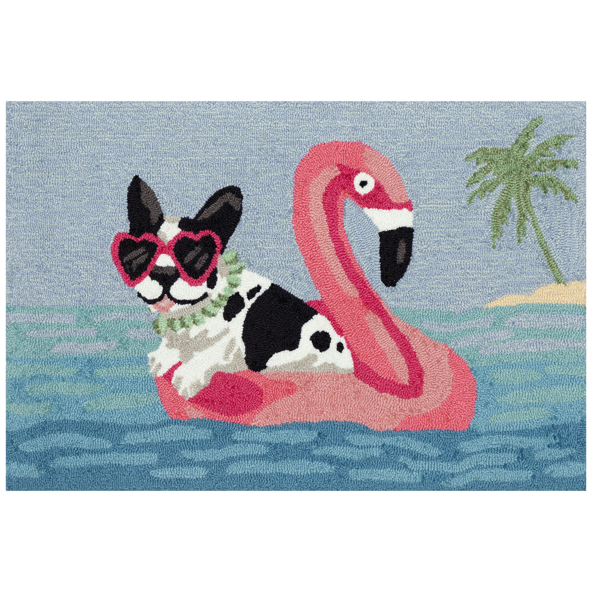 Sit Rug East Urban Home Lagase Sit Stay Vacay Indoor/Outdoor Area Rug - Wayfair ...