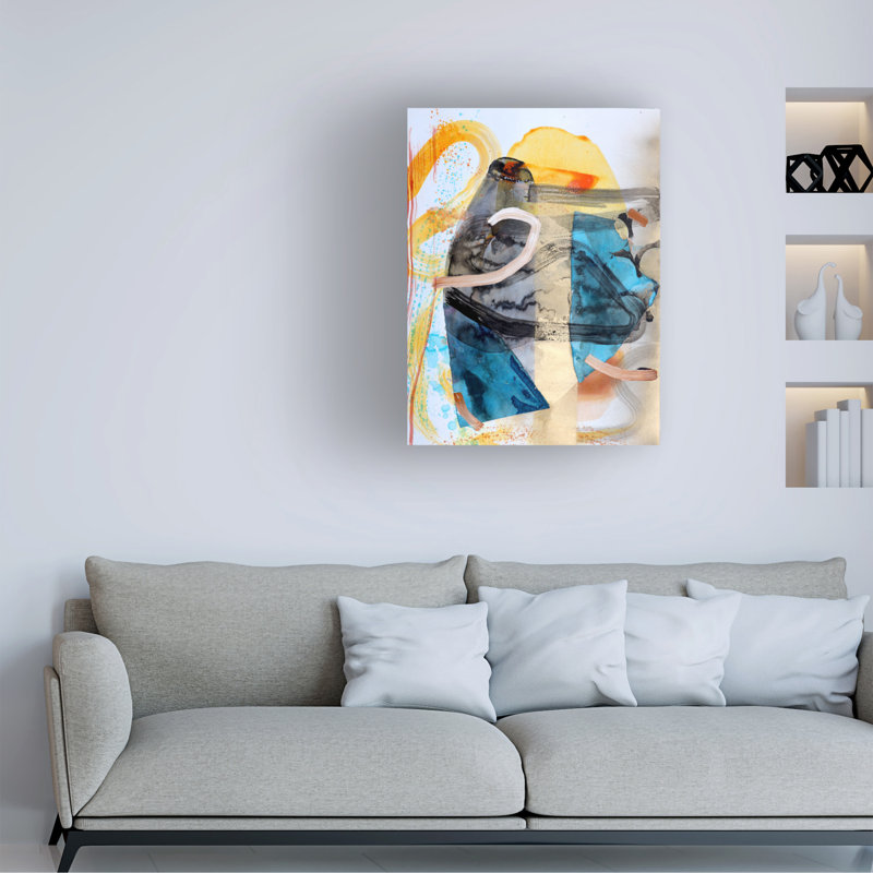 Art sur toile, bolon Poonam Choudhary, H 19 po x l 14 po