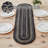  Round Geometric Jute Table Runner-1213001579