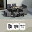 Parkson 8-Seater Dining Set with Cushions, UKFR Certified-224340570