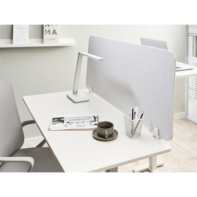 Desk Dividers, Off White, 50cm H x 120cm L