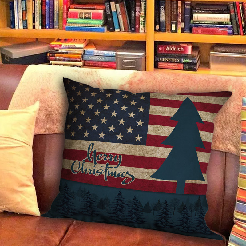 Outdoor Reversible Throw Pillow, 18" x 18"