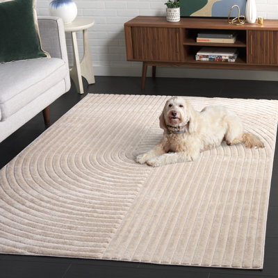 Selena Performance Geometric Shapes Rug