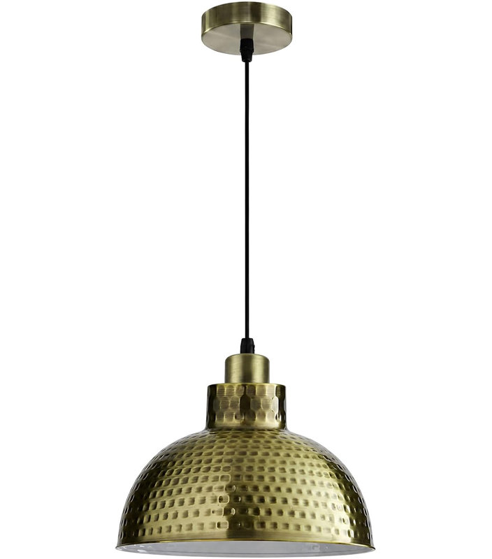 - Light Pendant, Green Brass, No