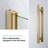OVE Decors Pasadena 37 3/8 To 39 3/8 In. W X 72 In. H Alcove Frameless Pivot Shower Door In , 2025-110692786