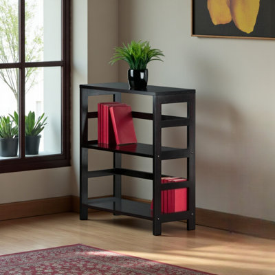 Irmfriede Brown 5-Pc Storage Shelf with 4-Foldable Fabric Baskets, 28.99" H X 24.98" W X 10.98" D