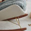 Chaise berçante simple décontractée Home-100779987