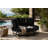 Pangea Home Aella Aluminum Outdoor Patio Daybed with Cushions – Modern All-Weather Lounge Bed with Rust-Free Frame & Contemporary Design-88428751
