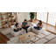 Versatile Modular Floor Sofa Chair, With Soft Tufted Fleece, Frameless Low Profile Floor Seating For Living Room & Gaming, 95x95cm Compact Ottoman Style-86864987