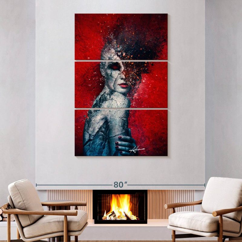 Hitzel Indifference, 38" H x 24" W