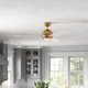 Erina 52'' 3 Blade Ceiling Fan with LED Light Kit