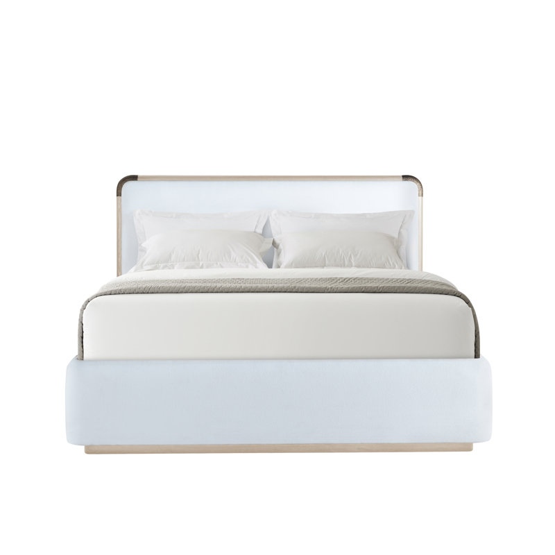 Luna Upholstered Bed, Palmer, Queen